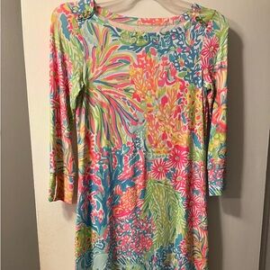 Lilly Pulitzer Sophie dress coral lovers